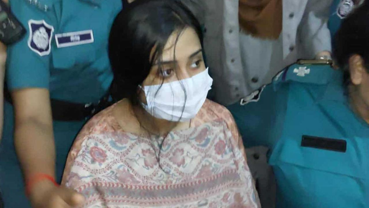 মেজর সাদিকের স্ত্রী সুমাইয়া জাফরিন ৫ দিনের রিমান্ডে